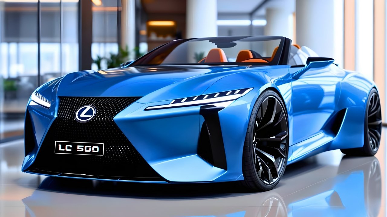 2025 Lexus LC 500 Convertible: High-End Luxury with Thrilling Performance
