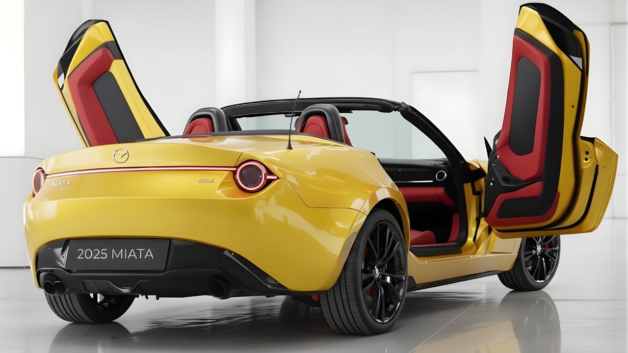 2025 Mazda MX-5 Miata Unveiling: Mazda’s Iconic Roadster Gets a Bold Redesign