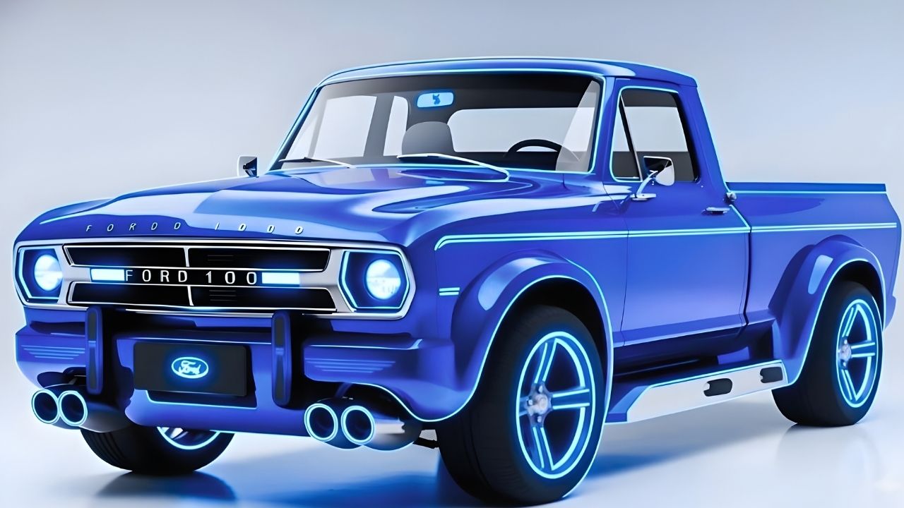 2026 Ford F-100 Returns: Classic Pickup Reborn With Modern Power and Retro Style