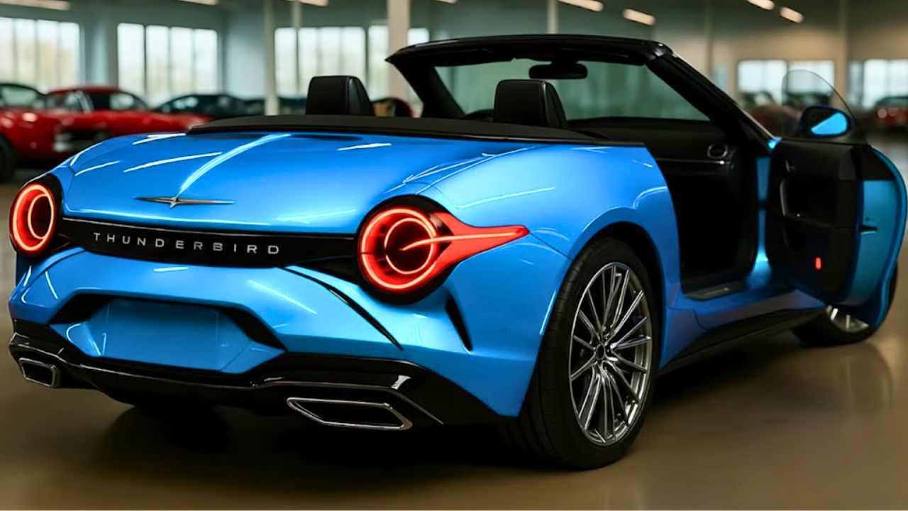 2026 Ford Thunderbird Convertible: Iconic Retro Design with Next-Gen Tech Revival