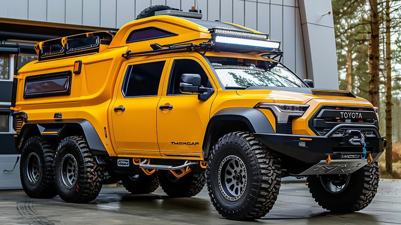 2026 Toyota 6×6 Hybrid Camper – The Ultimate Overland Beast for Your Next Adventure